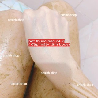 100g bột thuốc bắc handmade trắng da
