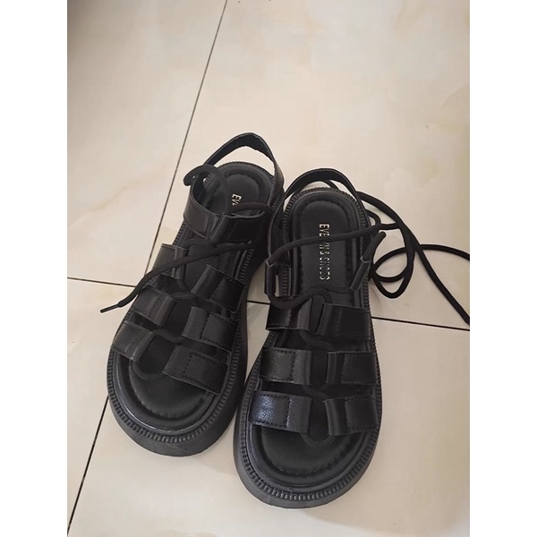 SANDAL NỮ ULZZANG THẮT DÂY PHONG CÁCH HÀN QUỐC