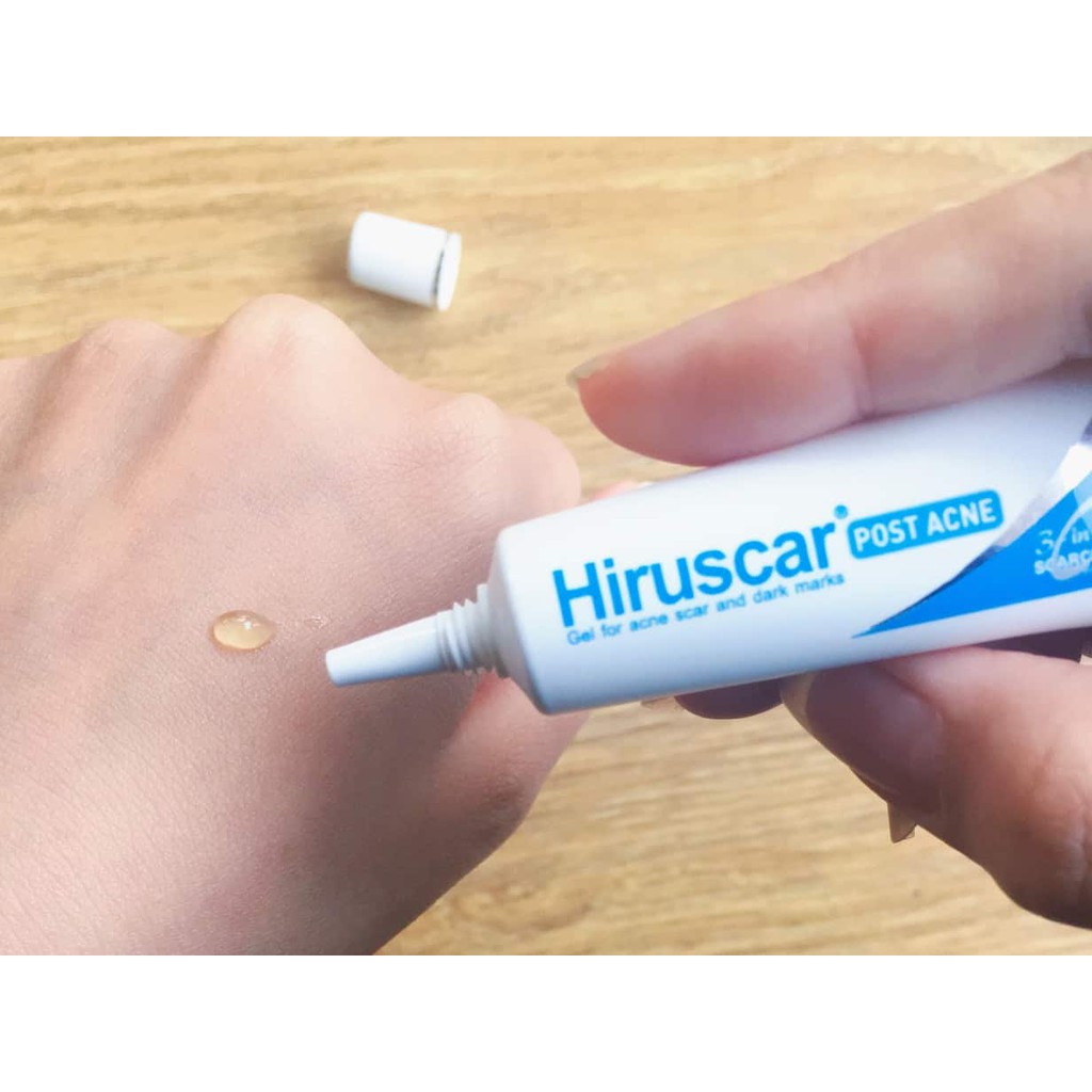 Hiruscar Gel Chuyên Dành Cho Sẹo Mụn và Thâm Mụn Hiruscar Post Acnes (5g,10g)