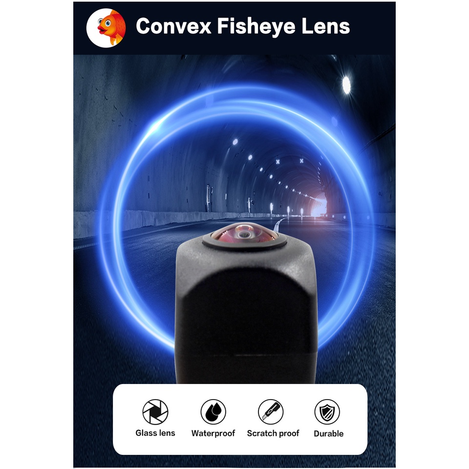Smartour 2K AHD 1920x1080P HD Tầm Nhìn Ban Đêm Xe Phía Sau Camera Ngược 4 Chức Năng Hỗ Trợ CCD AHD 1080P 720P Camera Đa Năng Ô Tô