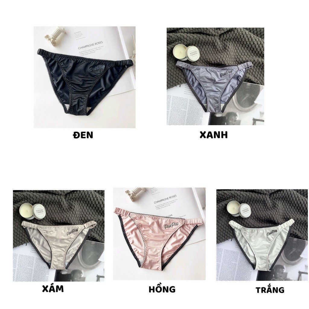 Quần Lót Nữ - Quần Lót Sexy Pink mềm mại thoáng mát co giãn DAN STORE MÃ 024