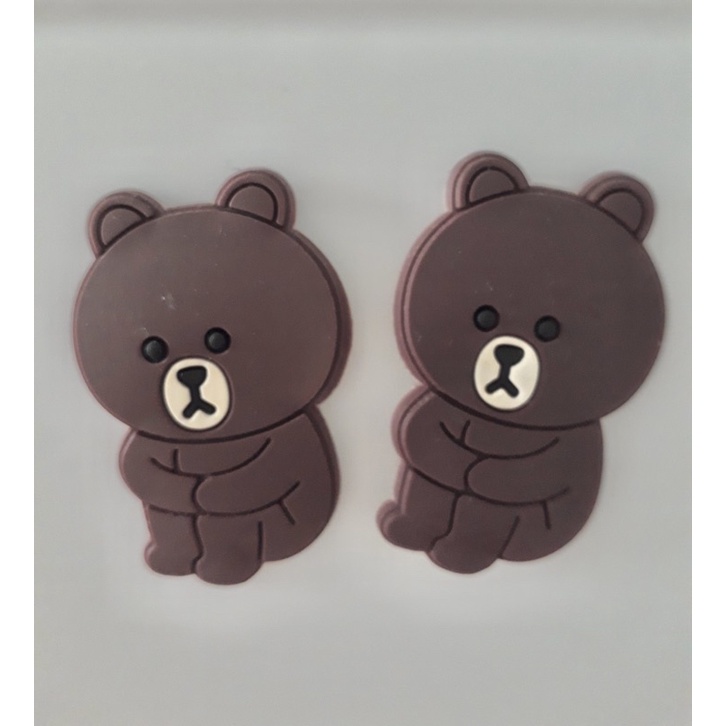 Magnet(nam châm) dán tủ lạnh Gấu Thỏ Vịt Brown Cony Sally Choco Line