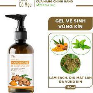Dung dịch vệ sinh phụ nữ Cenota cỏ mộc 150ml, dung dịch vệ sinh phụ nữ nano nghệ