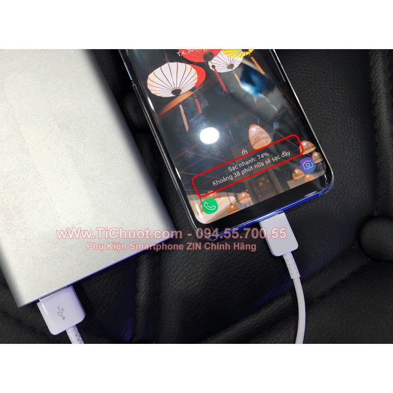 [ZIN] Cáp Sạc Nhanh Type-C Samsung ngắn 20cm 35cm Chính Hãng