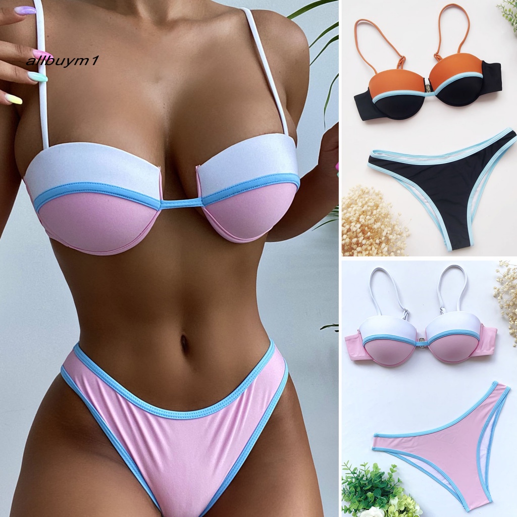 Tất Cả Trang Phục Đồ Bơi Co Giãn Cắt Cao Nhanh Chóng Mùa Hè Dành Cho Nữ
