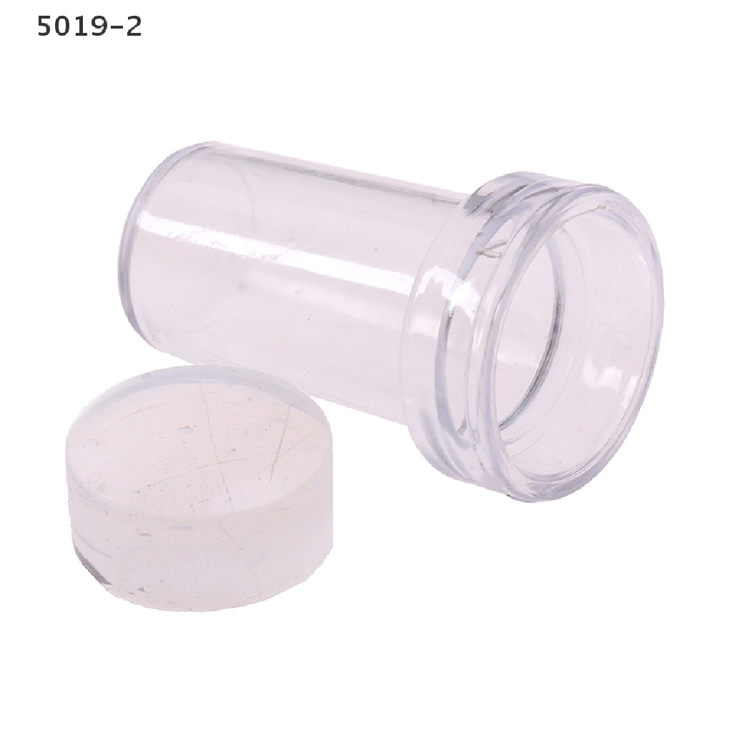 [GAV] Pure Clear Jelly Silicone Nail Art Stamper Scraper Nail Stamp Stamping Tool {VN}