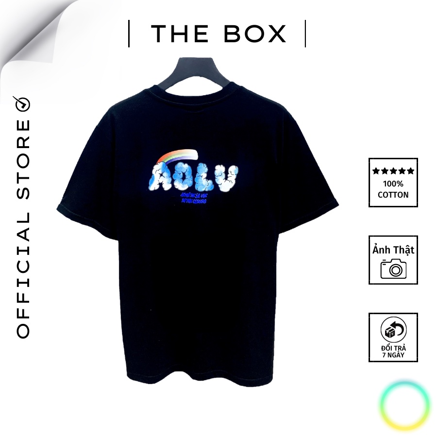 Áo Thun ADLV Rainbow Cloud  - Ảnh Chụp Tại Shop