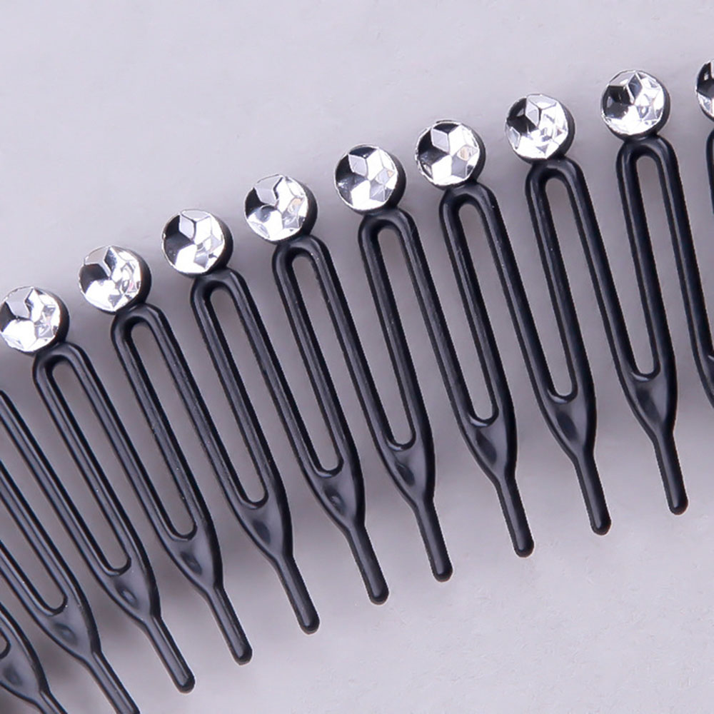 1 Băng Đô Cài Tóc rửa mặt Bằng Nhựa Đính Đá Thời Trang