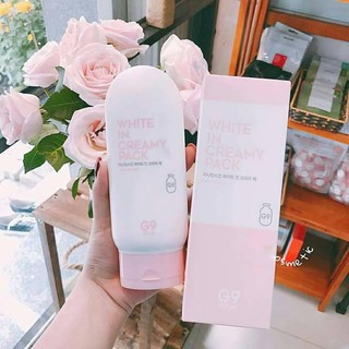 kem tắm trắng g9 skin white in creamy pack