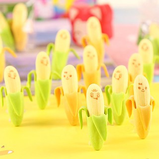 Set 2 cục gôm tẩy hình quả chuối dễ thương