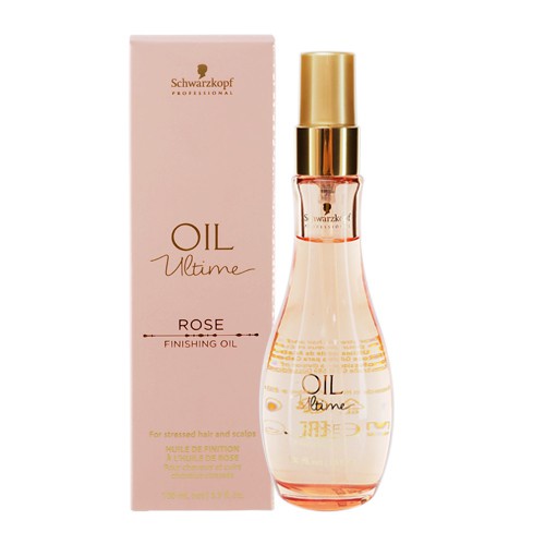 Tinh Dầu Dưỡng tócOil Ultime ROSE Finishing Oil – Dầu dưỡng tóc Schwarzkopf với chiết xuất tinh dầu Hoa Hồng 100ml