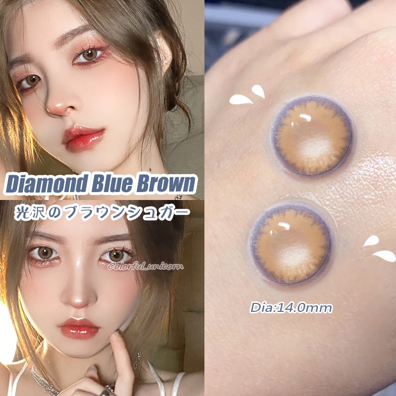 Kính áp tròng Colorhunter Dùng 1 Năm 14.0mm 0 - 8 Độ 1 cặp SZLZ
