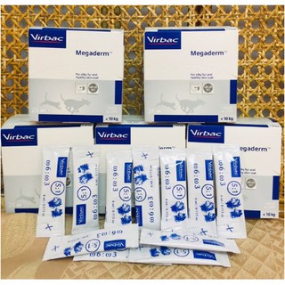 Hộp gel dinh dưỡng megaderm Virbac 28 gói/hộp