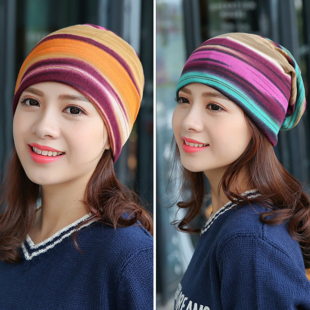 Mũ vải Turban nhiều màu sắc đầy cá tính dành cho nữ