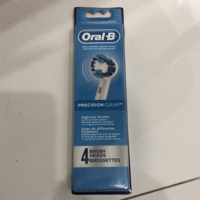 BỘ 4 ĐẦU BÀN CHẢI ĐIỆN ORAL-B PRECISION CLEAN