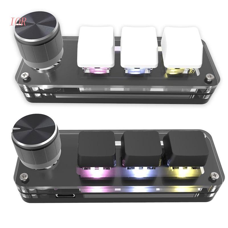 Bàn PhíM Cơ Gaming IOR 3 NúT BấM Mini Đa ChứC Năng