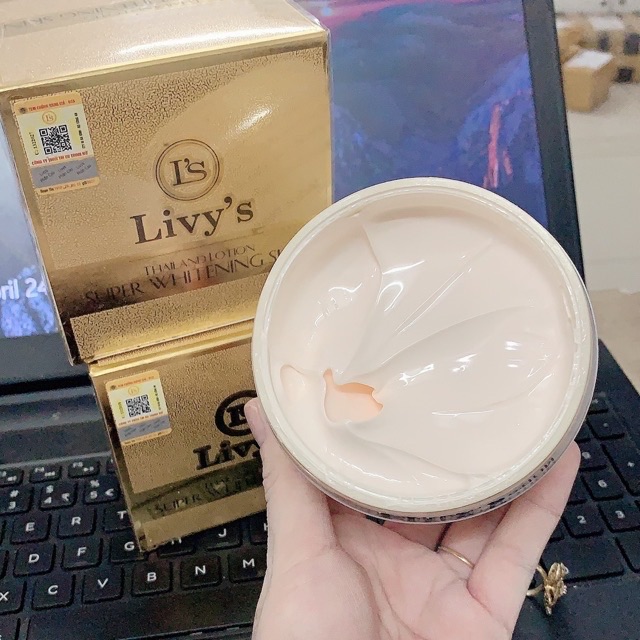 Kem dưỡng trắng da body Livy chính hãng