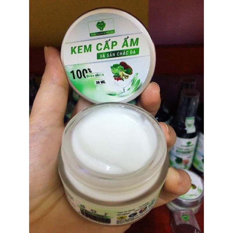 Kem cấp ẩm và săn chắc da Mẹ Ken