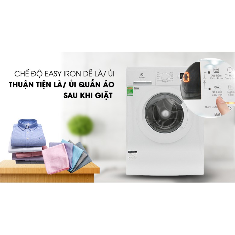 MÁY GIẶT ELECTROLUX INVERTER 8Kg  EWF8025DGWA