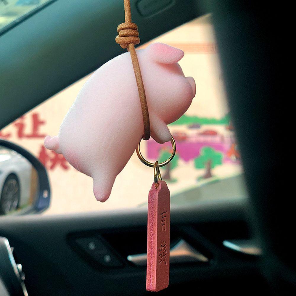 Phụ Kiện Treo Trang Trí Xe Hơi Hình Chú Heo May Mắn 1