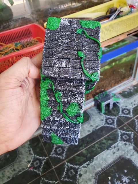 CẦU TRANG TRÍ HỒ CÁ NON BỘ 16x7x8cm