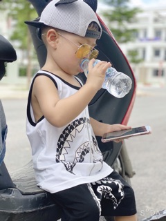 Set bape quần áo trẻ em