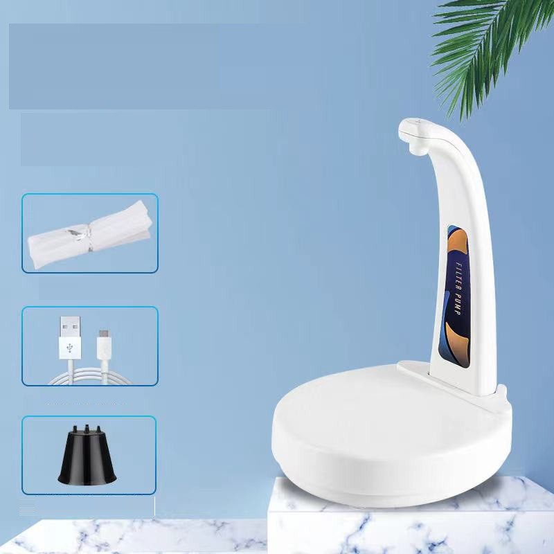 Vòi hút bình bơm nước uống tự động có sạc USB