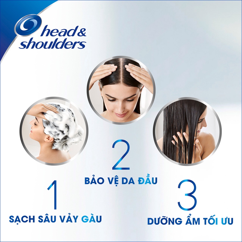 Dầu xả&gội 2in1 sạch sâu dưỡng ẩm giúp tóc suôn mượt cho Nam&Nữ Head&Shoulders 650&700ml chính hãng Mỹ nhiều mùi hương