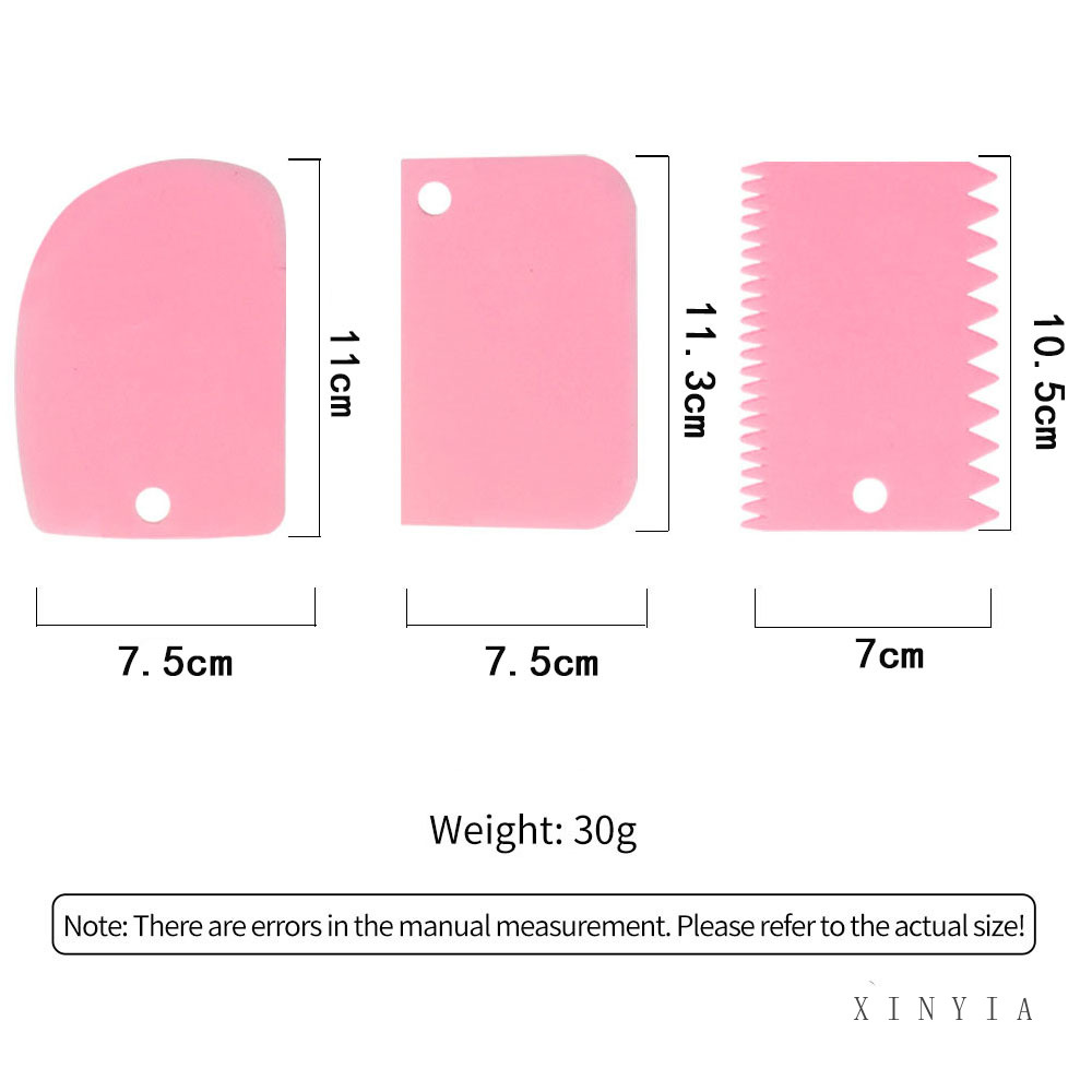 Set 3 dụng cụ cắt hỗ trợ chuyên dụng làm bánh chất lượng cao