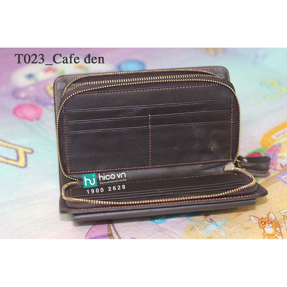 VÍ DA NAM CẦM TAY CAO CẤP T023 - ĐẲNG CẤP CHO QUÝ ÔNG LỊCH LÃM