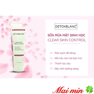 SỮA RỬA MẶT DETOX BLANC số 2