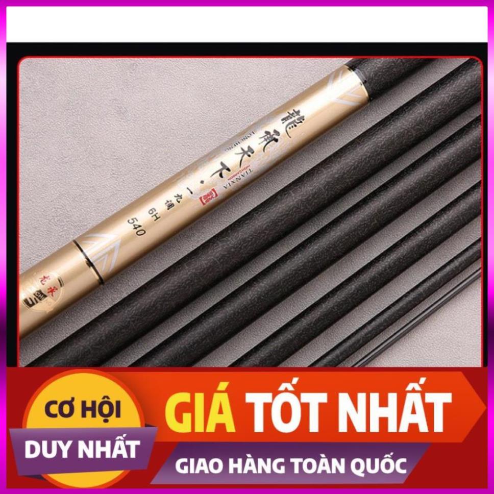 [Xả Kho 3 Ngày] Cần Câu Tay 6h Bạo Lực_ Cần Câu Đài Dragon City 6H Nhấc Tĩnh 2,5kg Tặng Kèm 1 Ngọn Phụ