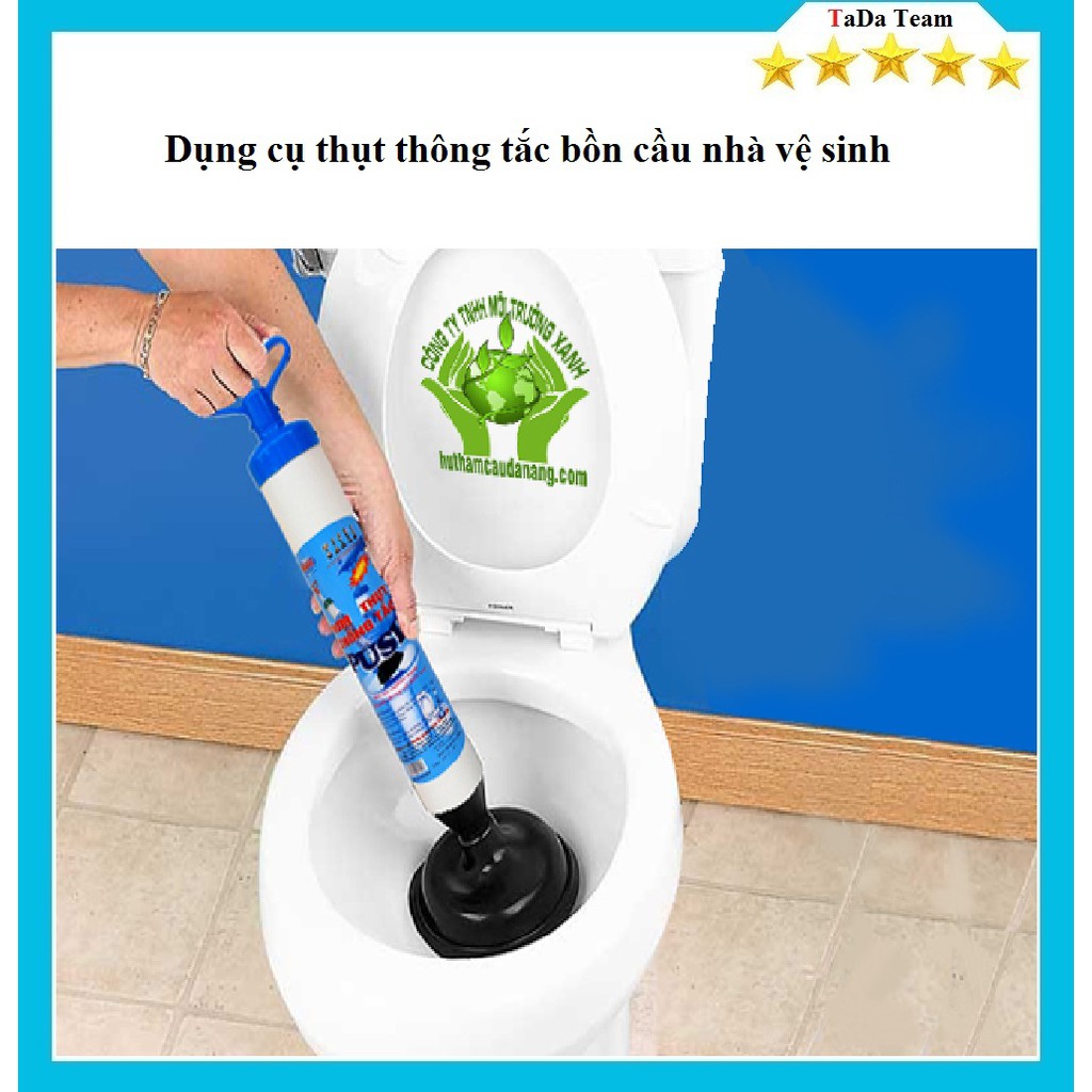 Dụng cụ thụt thông tắc bồn cầu nhà vệ sinh