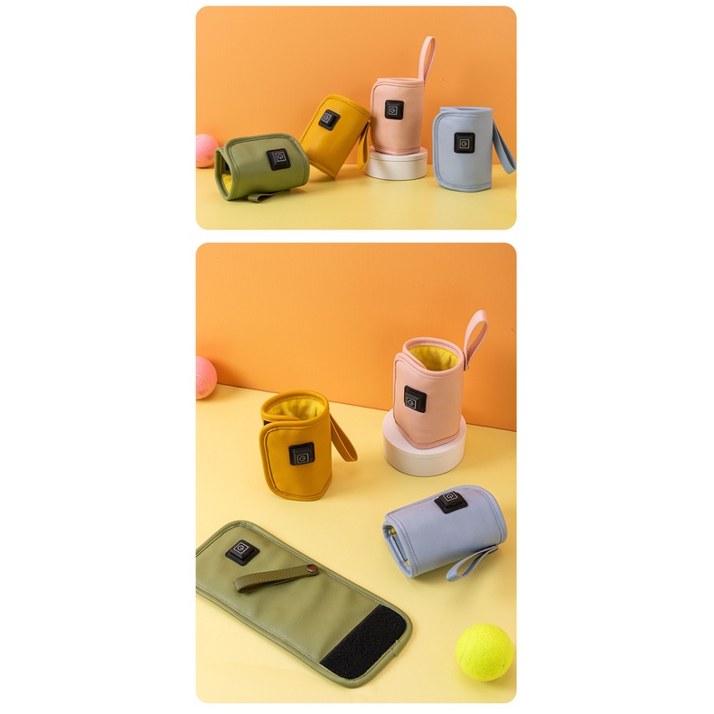 Túi Ủ Bình Sữa Thông Minh Warm Bear phù hợp với tất cả loại bình - Túi ủ sữa di động USB tiện lợi, giữ nhiệt tốt