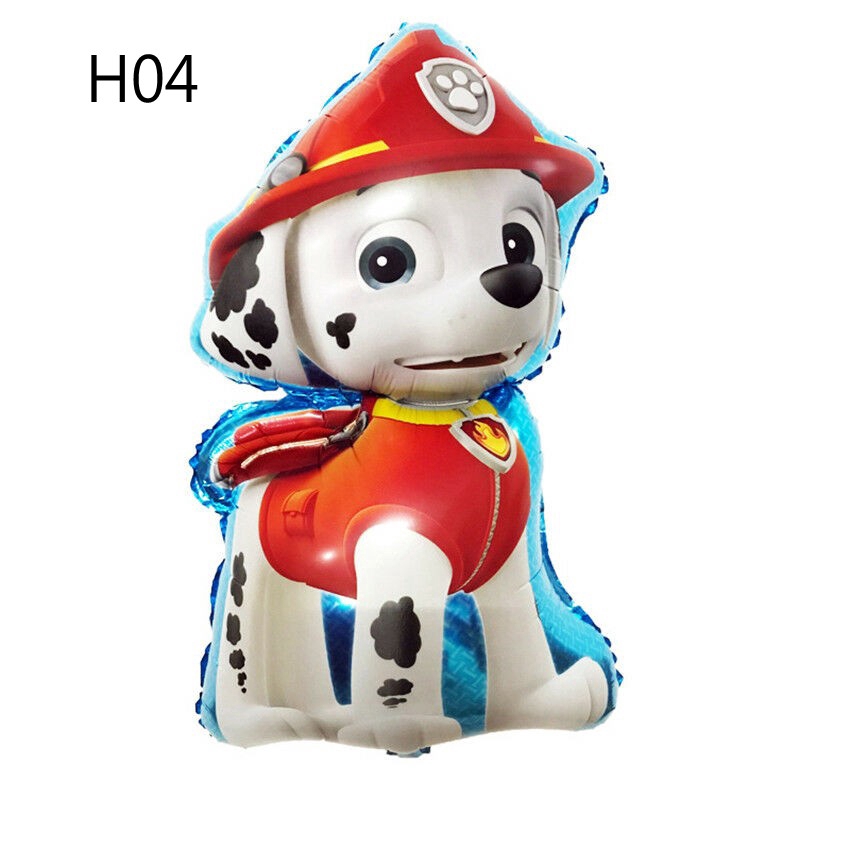 Bong bóng lá nhôm hình Paw Patrol 18 inch trang trí tiệc sinh nhật cho bé