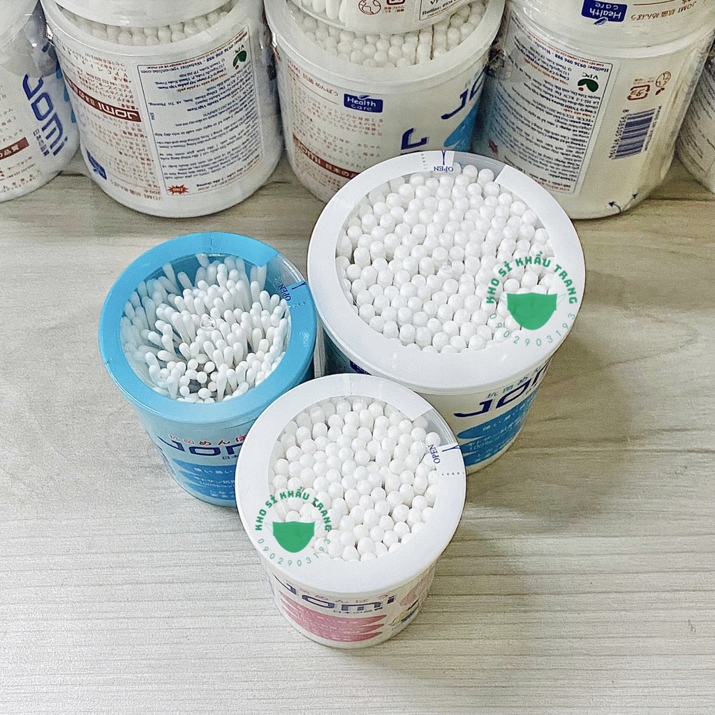 [Giá Sỉ] Tăm bông kháng khuẩn Jomi người lớn và trẻ em hàng chính hãng