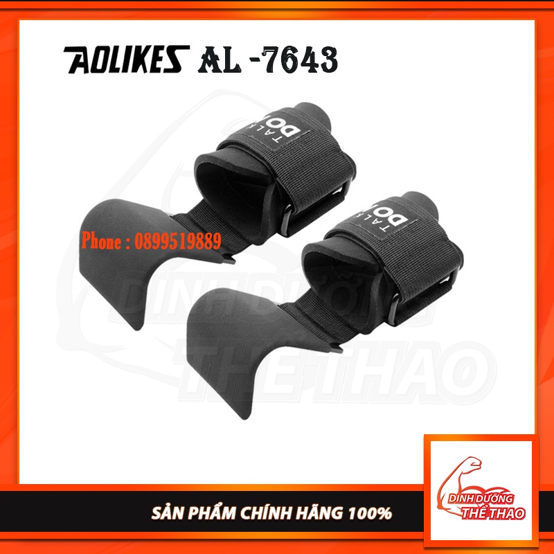 Aolikes  - Quấn Cổ Tay Có Móc Thép Trợ Lực Bảo Vệ Cổ Tay ( MH : AL7643) ( Đôi)
