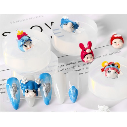 Khuôn silicol trang trí móng