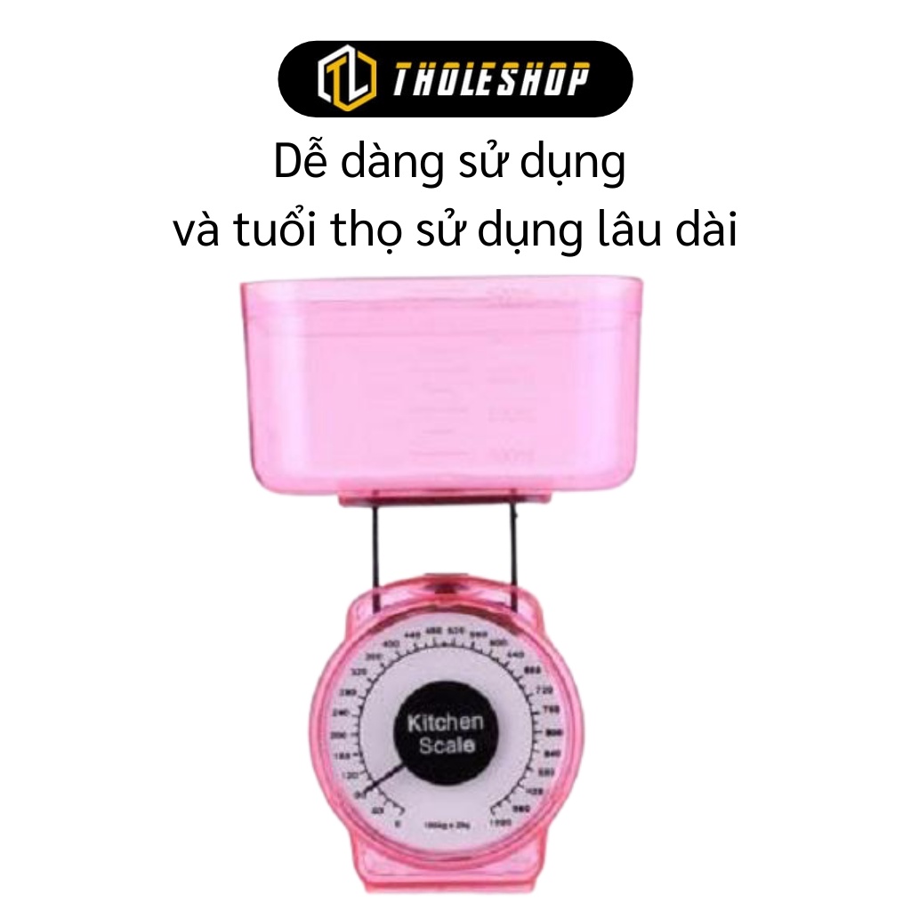 Cân Thực Phẩm - Cân Nhà Bếp Kitchen Độ Chính Xác Cao, Có Khay Sẵn, Tối Đa 1kg 4778