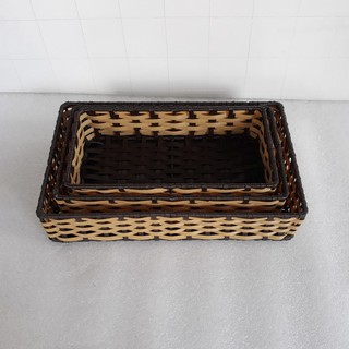 KHAY NHỰA GIẢ MÂY