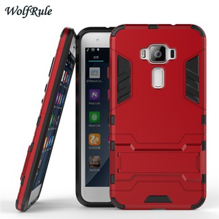 Ốp lưng nhựa cứng Chống Sốc Tích Hợp Giá Đỡ Cho Điện Thoại Asus Zenfone 3 Ze520Kl