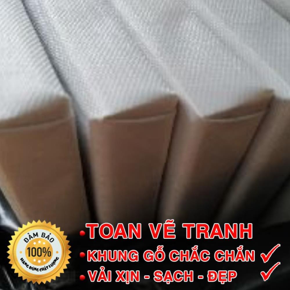 Toan vẽ tranh <3 toan canvas <3 vải sạch<3 bám màu<3khung gỗ chắc chắn