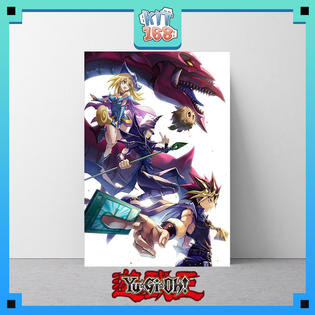 Poster Hình Yugi Moto và bài quái vật (POSPIC-0097)