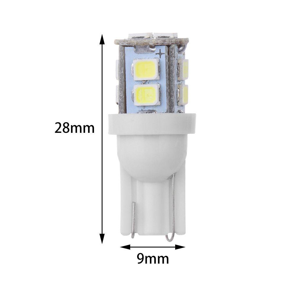 MYRONGVN Đèn LED ChiếU SáNg BiểN Số Xe 10SMD W5W 2825 158 192 168 194 - Bộ 10 CáI