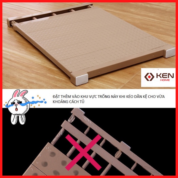 Miếng Nhựa Mua Thêm Để Trên Giá Kệ Chia Ngăn Tủ Quần Áo