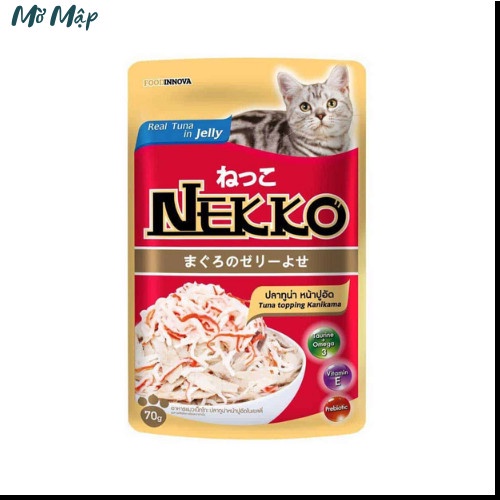 Pate Cho Mèo – PATE NEKKO - Pate Hỗ Trợ Mượt Lông Cho Mèo – Xuất Xứ Thái Lan - MỜ MẬP PETSHOP