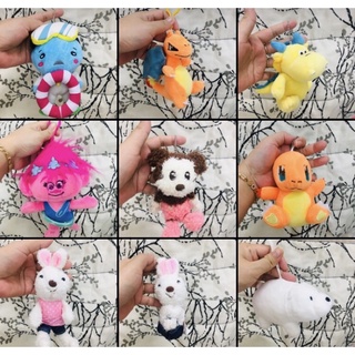 Gấu bông móc khoá nhựa nhiều loại