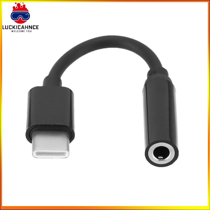 【6/6】Mini Type-C To 3.5mm Earphone Cable Adapter Usb 3.1 TypeC Male To 3.5 AUX