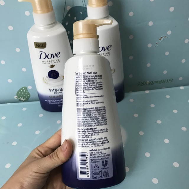 Dầu gội-xả DOVE cao cấp thái lan 450ml