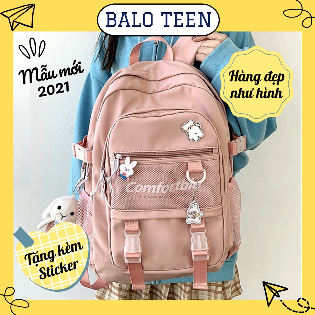 BALO NỮ NAM MINI THỂ THAO, ĐI HỌC, DU LỊCH THỜI TRANG UNISEX - TÚI CẶP XÁCH ĐỰNG LAPTOP ULZZANG COMFOR